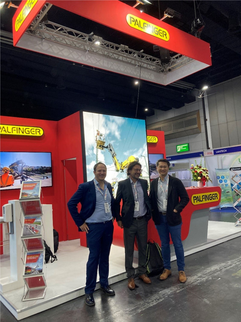 PALFINGER Railway was present at Asia Pacific Rail 2023!